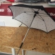 Deštník/slunečník černý - mírně použitý